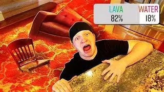 FLOOR IS LAVA CHALLENGE! (YOU DECIDE!)