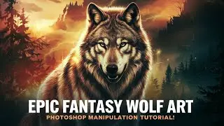 Epic Fantasy Wolf Art &ndash; Photoshop Manipulation Tutorial