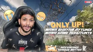 Getting Over It KI 3D Version ||  Only Up Late Night Frustration Stream #hyperking