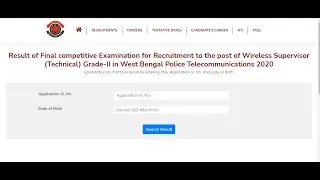 Wireless Supervisor Result Published Official Website 2022 // Wireless Operator