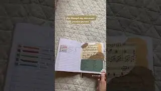 Flip through Music Practice Journal🤎