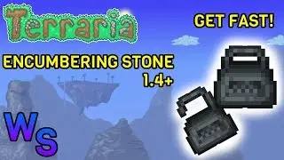 Terraria how to get Encumbering Stone on 1.4+ (SEED)