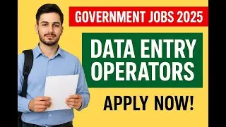 Job Opportunities at NIPS 2025 | Data Entry Jobs & Enumerators | Latest Jobs in Pakistan 2025