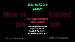 Barrackpore Metro #train #metro