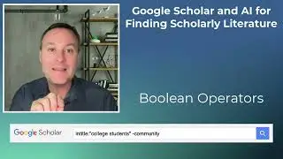 4.2. Using Google Scholar & AI Literature Tools