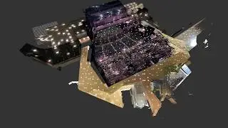 3D laser scan of Forum Auditorium - CCIB Barcelona