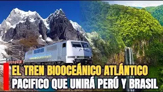 Ferrovía Transoceánica Atlántico-Pacífico que unirá Perú y Brasil