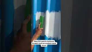 Lockseal Scratch Test on Coated Sheet
