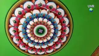 Traditional Temple Ceiling Painting collections | Ceiling Art Work | #UVRULAGAM