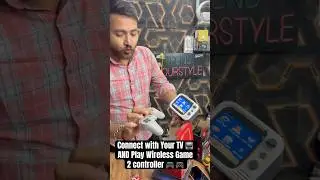 Mini TV and 2 controller 🎮🎮 wireless 2000 rs ✅🔥❤️#gamestick #retrogamebox #gameconsole