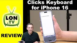 Clicks Keyboard for iPhone 16 Review - From MrMobile's Keyboard Company!