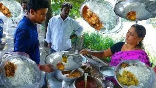 Cheapest Roadside Unlimited Meals | Indian Street food #Streetfood