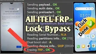 All ITEL FRP Bypass with Unlocktool