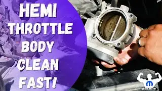 how to clean 5.7 hemi throttle body
