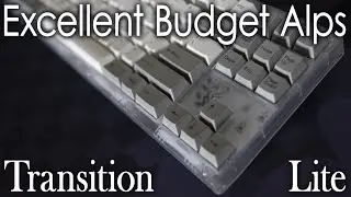 Transition Lite / NOS Alps SKCM White / Кубические кейкапы Tai Hao / Пластина POM - Звуки печати