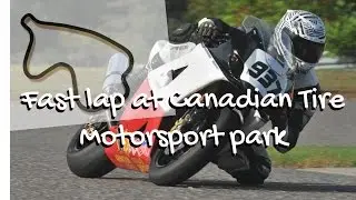 Fast lap at Canadian Tire Motorsport (Mosport) Park on a Suzuki GSXR 1000