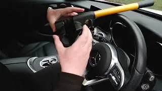 ZEKER Universal T Bar Steering Wheel Lock Fitting