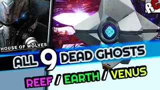 Destiny House of Wolves ALL DEAD GHOSTS Locations Guide - Ghost Hunter Achievement /Trophy