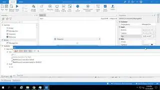 UiPath studio -Output Panel
