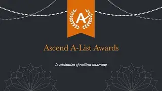 Ascend A-List Awards