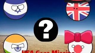 USA Goes Missing ( Countryballs Short Film)