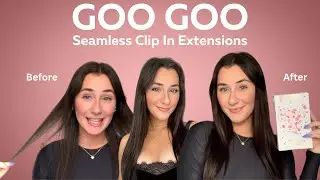 Goo Goo Seamless Clip In Hair Extensions for PCOS/Thin Hair