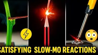 Electricity vs Everyday Objects ⚡ Satisfying Slow-Mo Reactions | Viral Relaxing Videos 2025