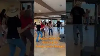 Better When I&rsquo;m Dancing line dance. Choreo by Sandy Carty Hodges. #dance #linedance #dancing