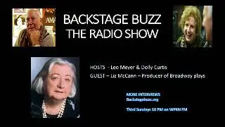 Backstage Buzz The radio Show October 2017