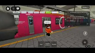 Linea 12 del metro 🚇🚇 😃 roblox con mis amigos parte 1