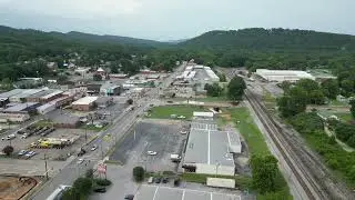 Attalla, Al by drone
