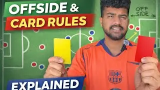 Start Football from basic | Ep 3 - Offside Rule ⚽ | Everything About Yellow & Red Cards