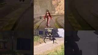 Jumping Double Stellar Blade or Nier Automata compare #shorts #stellarblade