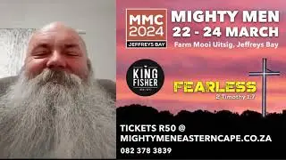 Ockie Fourie Invites you to Mighty Men Jeffreys Bay 2024