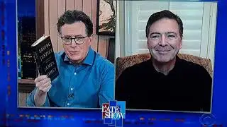 James Comey on Colbert #3