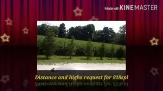 Highs and distance test for my brother 818spl