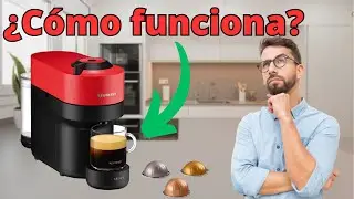 ☕🧐&iquest;C&oacute;mo funciona la Cafetera NESPRESSO VERTUO POP?🧐☕