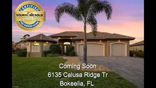 Luxury Home Tour in Florida -6135 Calusa Ridge Trl Coming Soon #degelauhometeam #ericdegelaurealtor