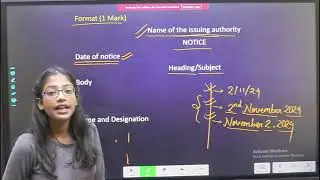 Class 11 English | Notice Writing | Lecture 1 | With Diksha Mam | Presented by Om Science Classes