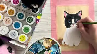 Милый котик #канцелярия #zibi #школа #обучение #school