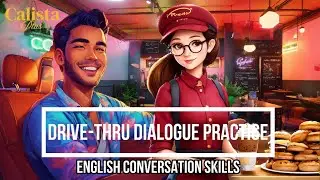 English Conversation Skills Drive Thru Dialogue Practice/ Learn English: Daily English Conversations