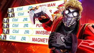 TOP #1 CONTROLLER STARLORD DOMINATES WITH NEW TEAM-UP | Marvel Rivals