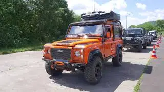 2018 Land Rover 70 Years Guinnesss World Record B Roll
