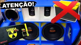 Posso ligar som automotivo só com fonte e sem bateria?