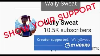 Show Support For WallySweat