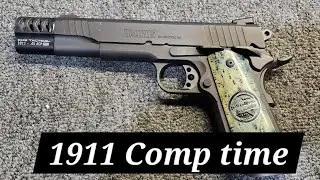 Компрессор Crx 1911 установлен на Taurus 1911a1.