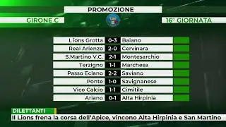 Il Lions frena la corsa dell'Apice, vincono Alta Hirpinia e San Martino