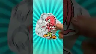 fiz o KNUCKLES (do sonic) que d&aacute; SOCO!