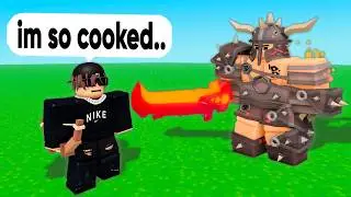 I Tried Beating Bedwars, With ONLY A BOW.. (Roblox BedWars)