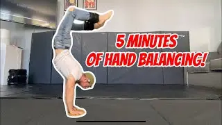 Minimum exposure training: Hand balancing - Full session
